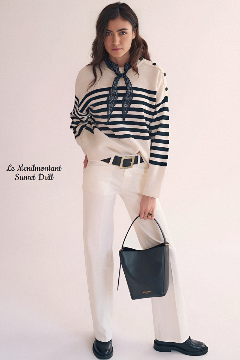 PANTALÓN MENILMONTANT SUNSET DRILL - COLOR CRUDO